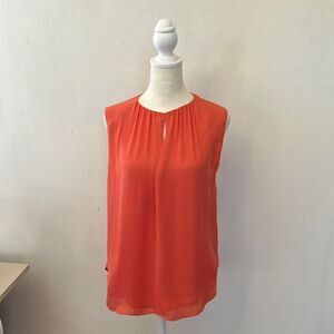 L’Agence sleeveless melon colored blouse Size XS